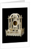 A watch stand made in bone by prisoners of war confined in Norman Cross Barracks during the Napoleonic Wars by French Armed Forces