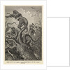 Illustration of giant squid attack from 'Twenty Thousand Leagues Under The Sea' by Alphonse-Marie-Adolphe de Neuville