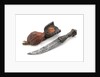 Akan knife and sheath by unknown