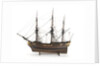 'Dolphijn', port broadside by unknown