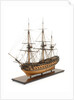 Ship of 60 guns, port three-quarter bow by John Hancock