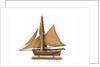Warship (circa 1800) by unknown