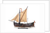 Dutch hooker, port broadside by unknown