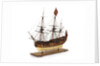 Ship of 60 guns, port broadside by unknown