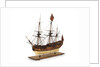 Ship of 60 guns, port broadside by unknown