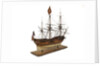 Ship of 60 guns, starboard stern quarter by unknown
