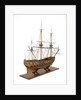 Ship of 50 guns, starboard stern quarter by unknown