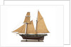 Yacht 'Flora', port broadside by unknown