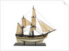 Ketch, starboard broadside by Unknown