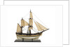 Ketch, starboard broadside by Unknown