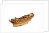 A contemporary dividing full hull model of the 'Washington' (1797), a Dutch 74-gun, two-decker ship of the line by unknown