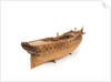 A contemporary dividing full hull model of the 'Washington' (1797), a Dutch 74-gun, two-decker ship of the line by unknown