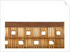 Ship of 74 guns, port half-sectional model, inscription plaque by unknown