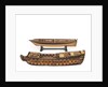 'Royal William', model split to show upper and lower decks by unknown