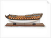 Ship of 64 guns, port broadside by unknown