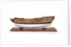 Ship of 64 guns, port broadside by unknown