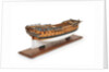 Ship of 64 guns, starboard stern quarter by unknown