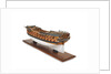 Ship of 64 guns, port stern quarter by unknown
