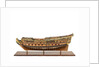 Ship of 96 guns, port broadside by unknown