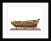 Ship of 96 guns, port broadside by unknown