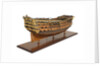 Ship of 96 guns, starboard stern quarter by Unknown