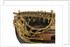 Ship of 96 guns, figurehead detail by unknown