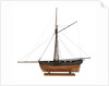 Cutter, port broadside by unknown