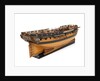 Ship of 36 guns, starboard stern quarter by unknown