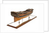 Ship of 80 guns, starboard stern quarter by unknown