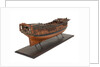 Ship of 60 guns, starboard stern quarter by unknown