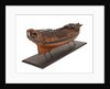 Ship of 60 guns, starboard stern quarter by unknown