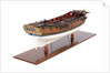 Sixth-rate sloop, starboard stern quarter by unknown