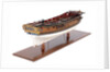 Sixth-rate sloop, starboard stern quarter by unknown