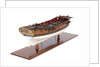 Sixth-rate sloop, starboard stern quarter by unknown