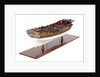 Sixth-rate sloop, starboard stern quarter by unknown