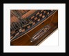 Ship of 110 guns, portside and row boat detail by unknown