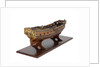 Model of a warship, sixth rate; 20-24 guns; royal/ceremonial vessel by unknown