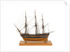 Frigate of 50 guns, port broadside by unknown