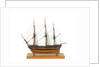 Frigate of 50 guns, port broadside by unknown
