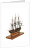 Frigate of 50 guns, starboard stern quarter by unknown