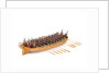 Model of a troopboat by unknown