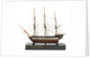 Two-decker, port broadside by unknown
