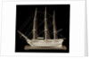 French frigate, port broadside by unknown