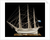 Ship of 100 guns, port broadside by unknown