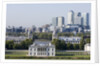 View of Queen's House and Isle of Dogs from Greenwich Park by National Maritime Museum