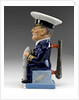Toby jug modelled as a seated figure of Admiral David, Earl Beatty (1871-1936) by Francis Carruthers Gould