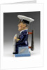 Toby jug modelled as a seated figure of Admiral David, Earl Beatty (1871-1936) by Francis Carruthers Gould