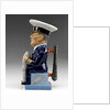 Toby jug modelled as a seated figure of Admiral David, Earl Beatty (1871-1936) by Francis Carruthers Gould