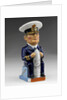 Toby jug modelled as a seated figure of Admiral David, Earl Beatty (1871-1936) by Francis Carruthers Gould