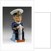 Toby jug modelled as a seated figure of Admiral David, Earl Beatty (1871-1936) by Francis Carruthers Gould